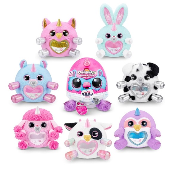 Rainbocorns Adopt-A-Corn Surprise by ZURU Plush Toy, Collectible Surprise Eggs - Picture 2 of 6
